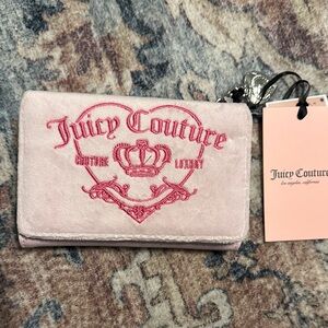 Juicy Couture Blush Pink Heart Wallet